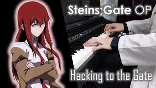 Steins;Gate Opening - Hacking to the Gate - Piano Cover