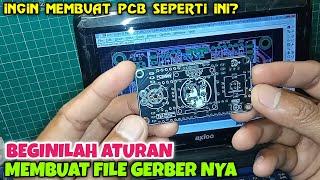 Bahas Tuntas ‼️Cara Membuat File GERBER di Aplikasi EAGLE