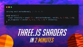 Three.js Shaders in 2 Minutes