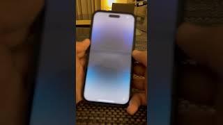 iPhone 14 Pro Max hello screen