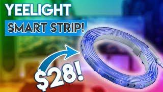 The $28 Smart LED Strip You NEED! [Xiaomi Yeelight Strip Review!]