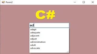 C# Autocomplete textbox from mysql database