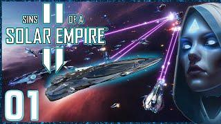 Let's Play Sins of a Solar Empire II 2 | Advent Wrath Gameplay Episode 1 | Empire of Asteroids