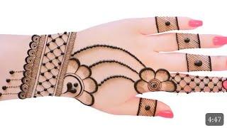 New stylish beautiful mehndi design |easy front hand mehndi | Mehndi ka design |Mehndi |beautiful