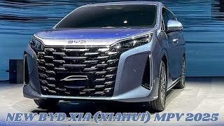 Guangzhou Auto Show Interior Unveiled | New BYD Xia (Xiahui) MPV 2025