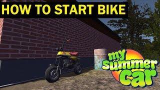 My Summer Car HOW TO START BIKE