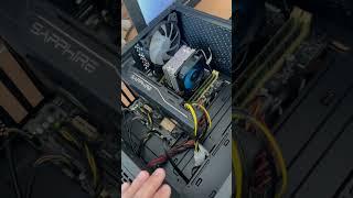 Сборка ПК - тестируем RX 470 без видеовыхода?