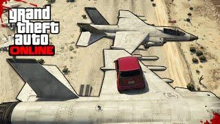 GTA V Online ps4 | 3/14/15 | Hydra Antics! - GTAHQHD's PoV