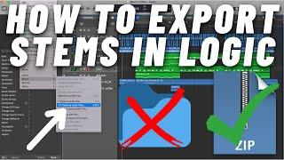 How To Export Stems In Logic Pro