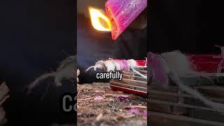 DIY Swiss Army Fire Starter: Burns in Any Weather!  #survival