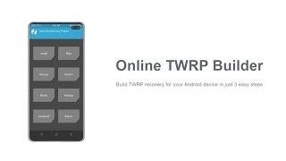 Hovatek's TWRP Builder beta demo