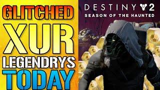 Destiny 2: GLITCHED XUR! Is Here! GOD ROLL Legendary Weapons, Armor & EXOTICS! (August 9th 2022)