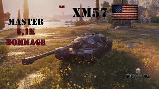 [WoT FR] MASTER XM57 : 5,1K DOMMAGE !!!