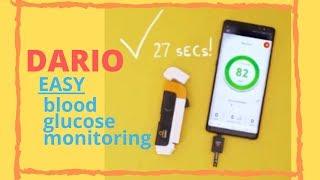 Glucose blood levels monitoring system - Dario health smartphone app [Easy Diabetes Management]