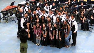 Awards and Senior Recognition - Maui High School Band Aloha Concert 2023