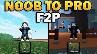 F2P Noob To Pro Part 1 in Go Fishing LVL 1 TO 170