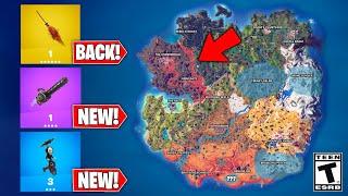 The NEW FORTNITEMARES Update! (Mythics, Bosses & New POIs)