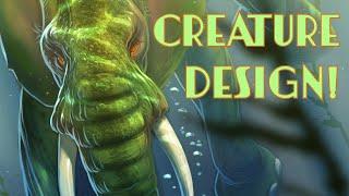 LIVE STREAM: Creature Design with Aaron Blaise #MERMAY