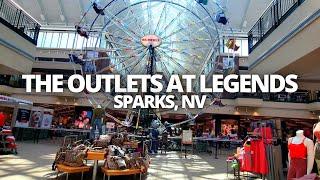 Exploring The Outlets at Legends in Sparks, Nevada USA Walking Tour #theoutletsatlegends #sparks