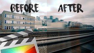 How To Add Motion Blur to Time-lapses - Final Cut Pro X