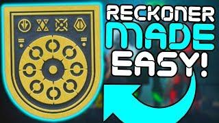 Destiny 2 - RECKONER SEAL Made Easy!! (Tips and Tricks)