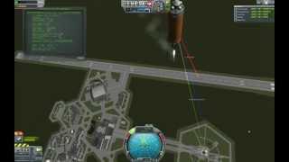 Kerbal Space Program kOS Automatic Landing Test #61