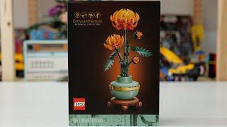 LEGO Icons Botanical Collection 10368 Chrysanthemum - LEGO Speed Build Review