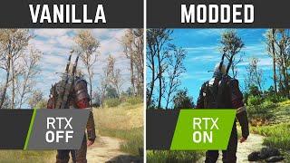 Insane Witcher 3 Mods with Ray Tracing!