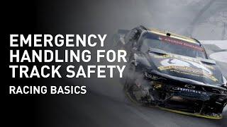 Racing-pedia: Emergency Handling for Track Safety