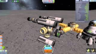 USI kolonization system . Kerbal Space Program. Лунная база . Часть 1.