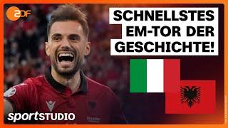 Italien – Albanien Highlights | UEFA EURO 2024 | sportstudio