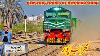 Blasting Trains of Mehrabpur Railway Station | Railfaning & Review