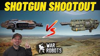 War Robots Shotgun Comparison  | war robots best shotgun weapon?