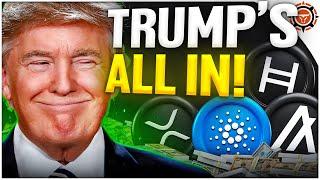 Trump Buys More Crypto: HUGE News for XRP, ADA, HBAR & ALGO!