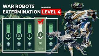 WR | 13 Sep 2024 Level 4 Completed - F2P | Extermination mode War Robots | Tips And Tricks