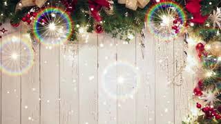 CHRISTMAS MOTION BACKGROUND 4K ANIMATED  FILM STOCK FX