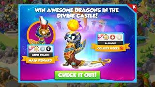 Win awesome dragons in Divine Castle event - Dragon Mania Legends