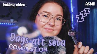 ASMR  DAGS ATT SOVA COMPILATION  (lååång video)