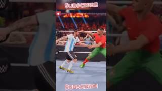 Angry Ronaldo #Shorts #WWE2K23 #cristianoronaldo #YTShorts #lionelmessi