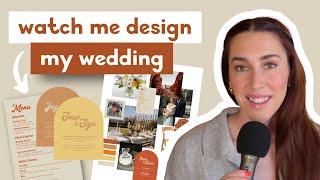 Designing My DREAM Wedding from Scratch (Adobe Illustrator)