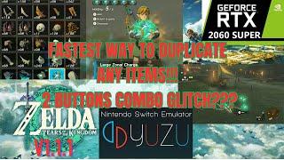 SUPER EASY 2 BUTTONS DUPE GLITCH | VERY FAST MATERIAL DUPLICATION | Zelda Tears of the Kingdom TOTK
