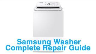 Samsung Dishwasher Complete Repair Guide - Error Codes, Troubleshooting, and Basic Repairs