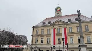 13.11.2024 Oleśnica - pierwszy o tej porze roku śnieg