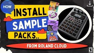 How To Properly Install Sample Packs Onto Roland SP-404 MK II