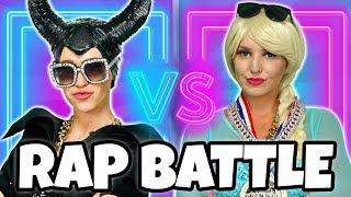 PRINCESS RAP BATTLE ELSA VS MALEFICENT. (Who Will Win from Frozen vs Maleficent 2019)