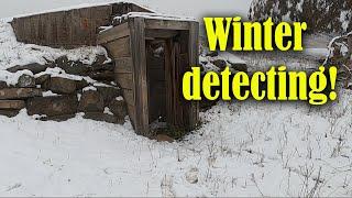 Winter metal detecting in Montana! Ep 289 #metaldetecting #treasurehunting #treasure