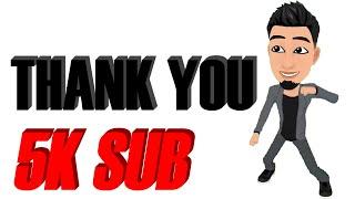 Thank You for 5K Subscribe | Ochoochogift 5K Subscribe