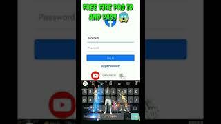 Free Fire Pro ID And Password Giveaway | Free Fire id Password Giveaway |I'd GIVEAWAY #short #shorts