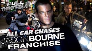 Every Car Chase In The Jason Bourne Franchise | Full Throttle