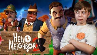 Почти СПИДРАН ПО ПРИВЕТ СОСЕД 2  прохождение и финал! Hello Neighbor 2 Beta // Привет Сосед 2 Бета